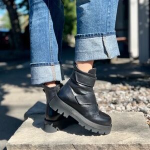 Lofina 8520 Combat Boot in Nero